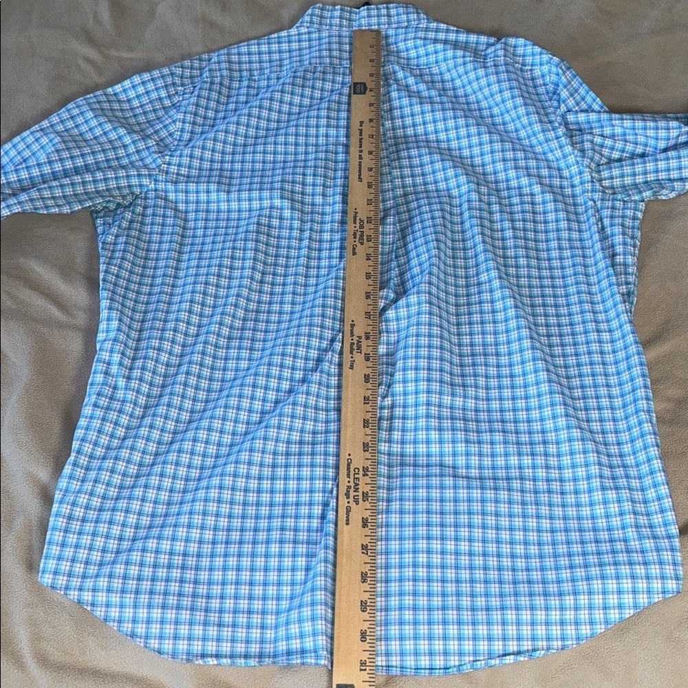 Ralph Lauren men’s blue plaid shirt size XLTG - Picture 6 of 6